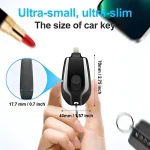 Klyp: 1500mAh Keychain Power Bank - view