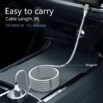 LoopX: Self-Winding Magnetic Type-C Cable - view