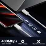 Nylo: USB-C to USB-C Nylon Braided PD Cable - view