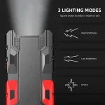 PowerLite: Mini Power Bank with LED Flashlight - view