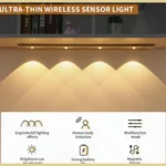 Sleek: LED Panel Light with PIR Motion Sensor - view