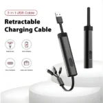 SnapTrio: Retractable 3-in-1 Charging Cable - view